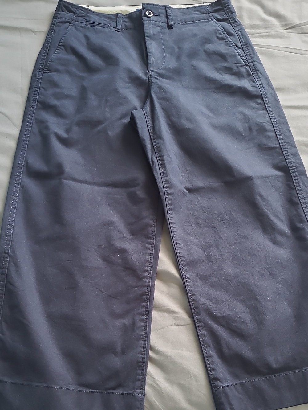 Ralph Lauren Woman Navy Blue Chino Pants